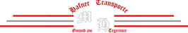 Logo von Hafner Transporte
